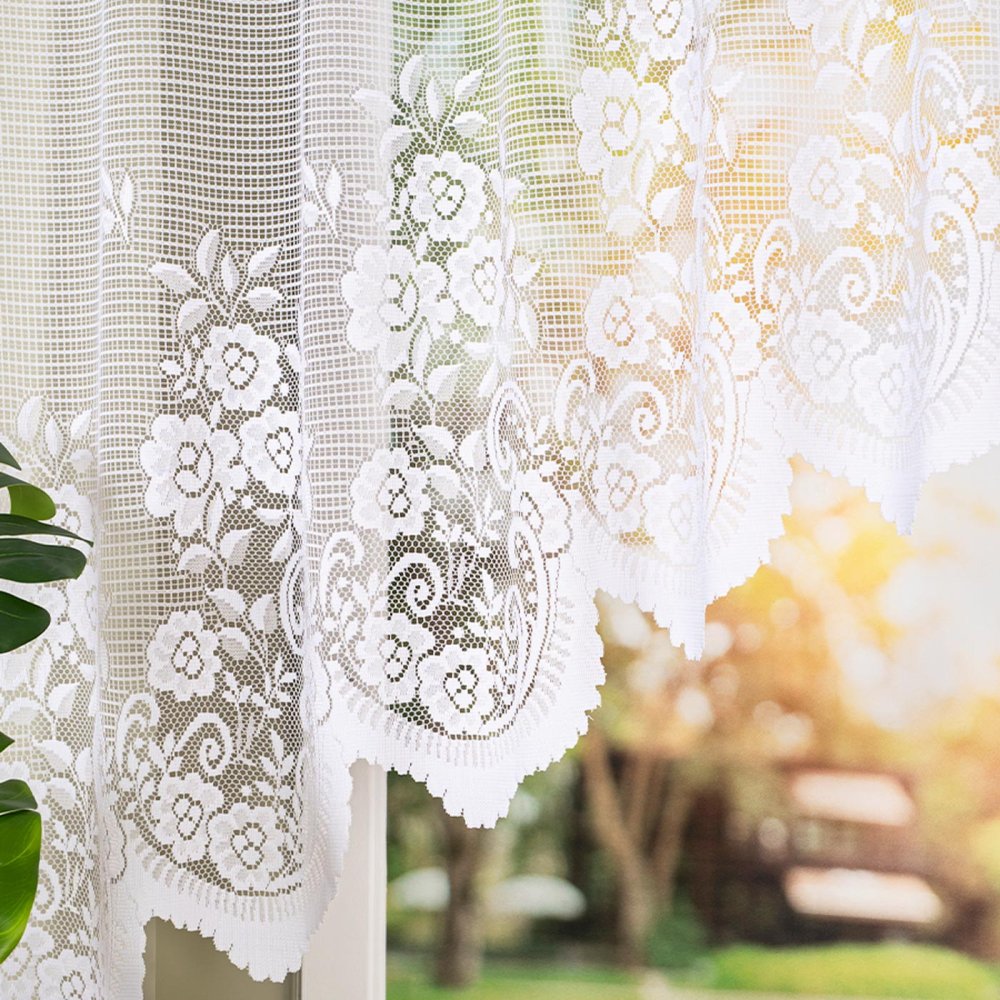 Žakárová kusová záclona SÁRA  - 140x300cm