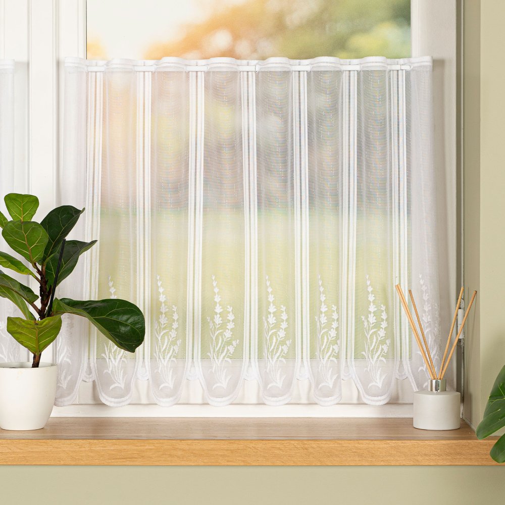 Vitrážová záclona PROVENCE - výška 80cm