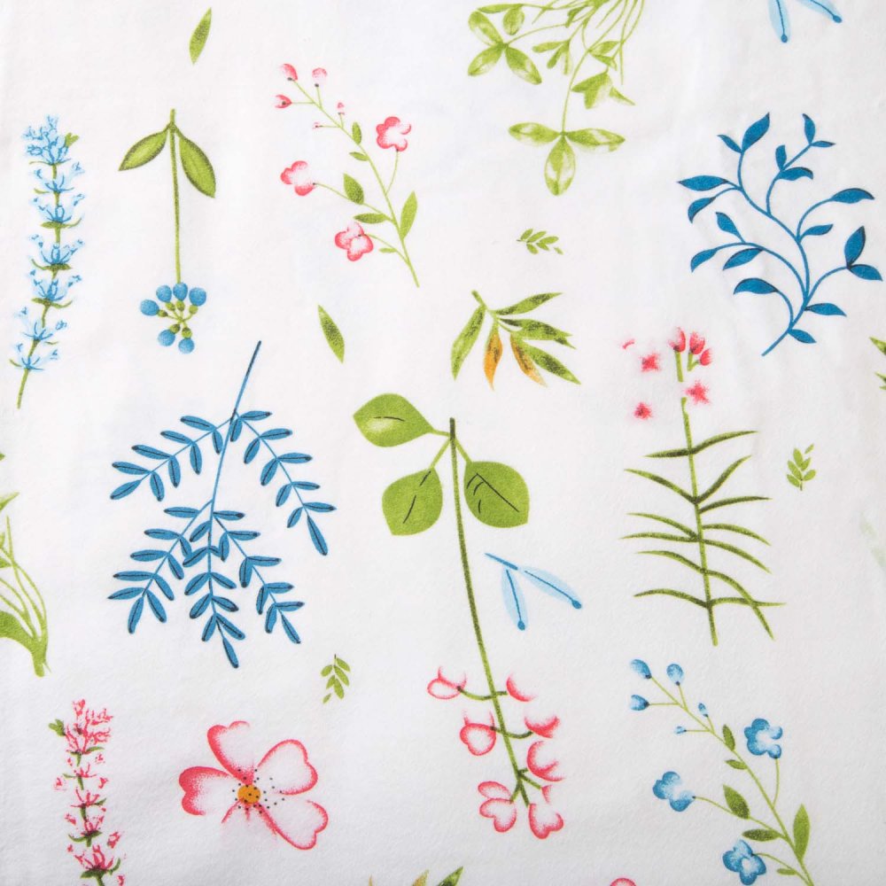 Flanelové povlečení LOUKA 140x200, 70x90 cm