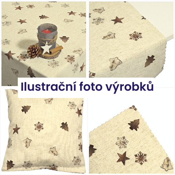 Vánoční běhoun LINO 40x140 cm