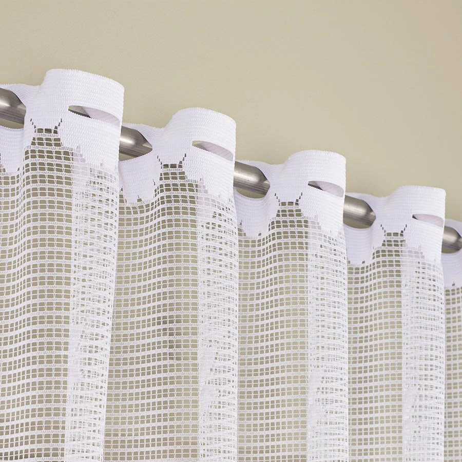 Žakárová záclona metráž SÁRA, výška 120cm