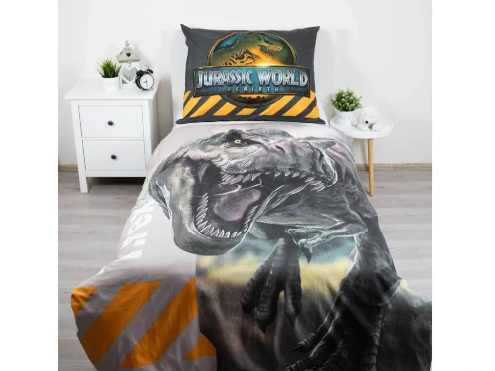 Povlečení Jurský svět T.rex 140x200, 70x90 cm