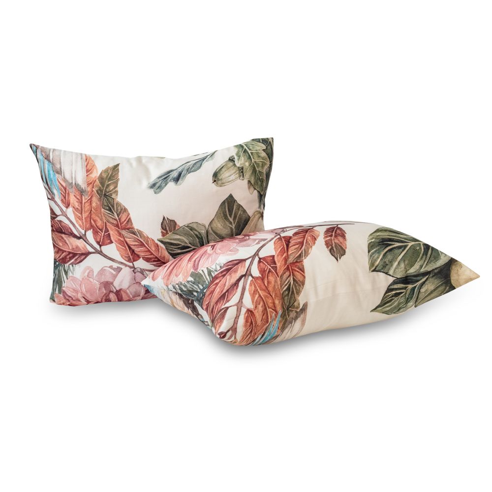 Saténový povlak set 2ks 40x40 KOLIBŘÍK