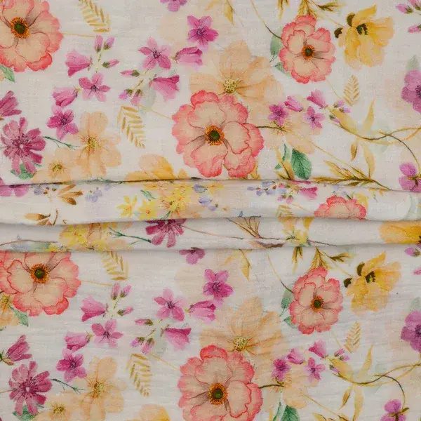 Mušelínové povlečení JARNÍ NÁLADA 140x200 + 70x90 cm