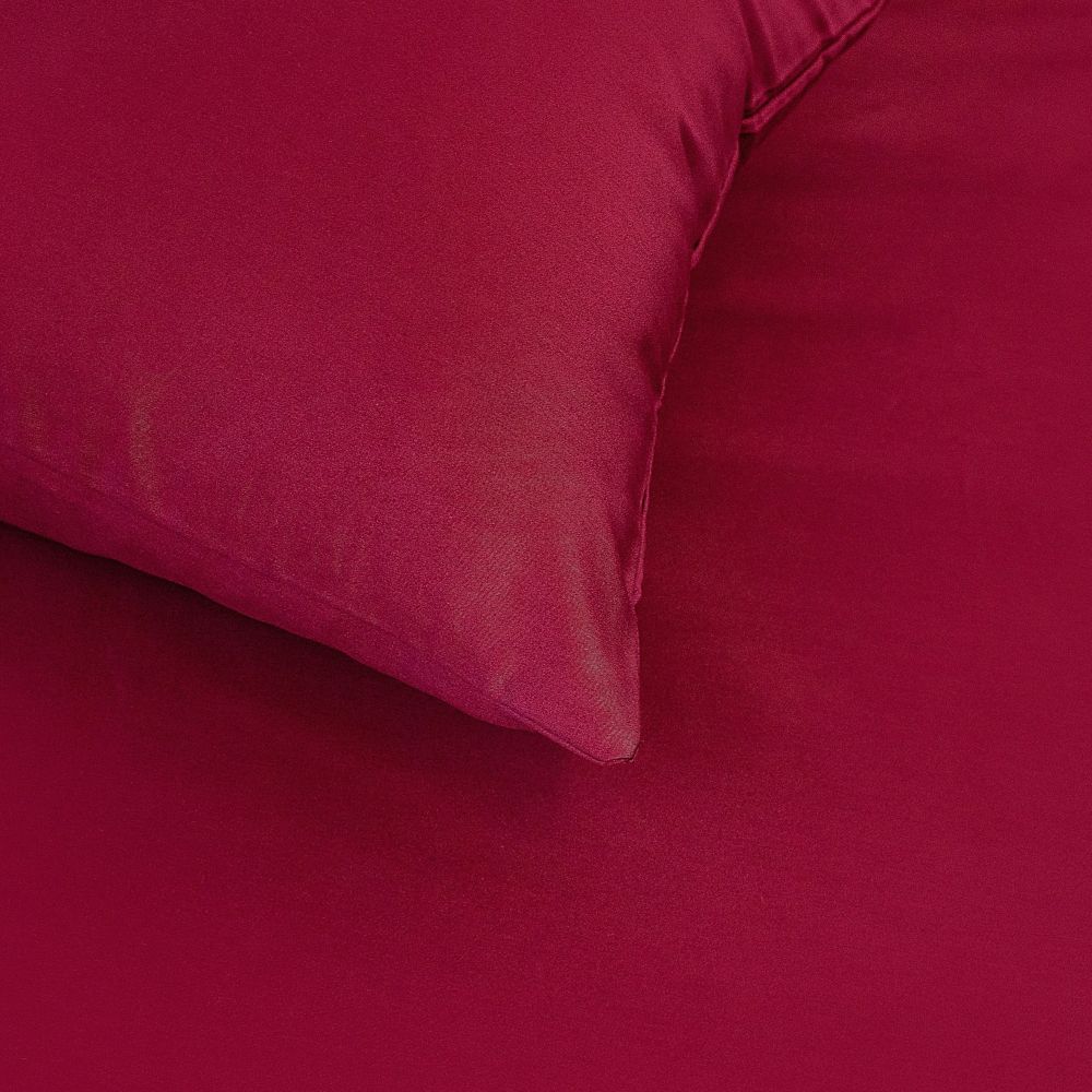 Saténové povlečení LUXURY COLLECTION vínové