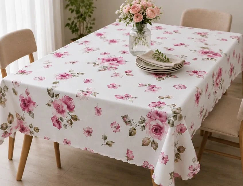 Běhoun na stůl Soft růže 410621-103