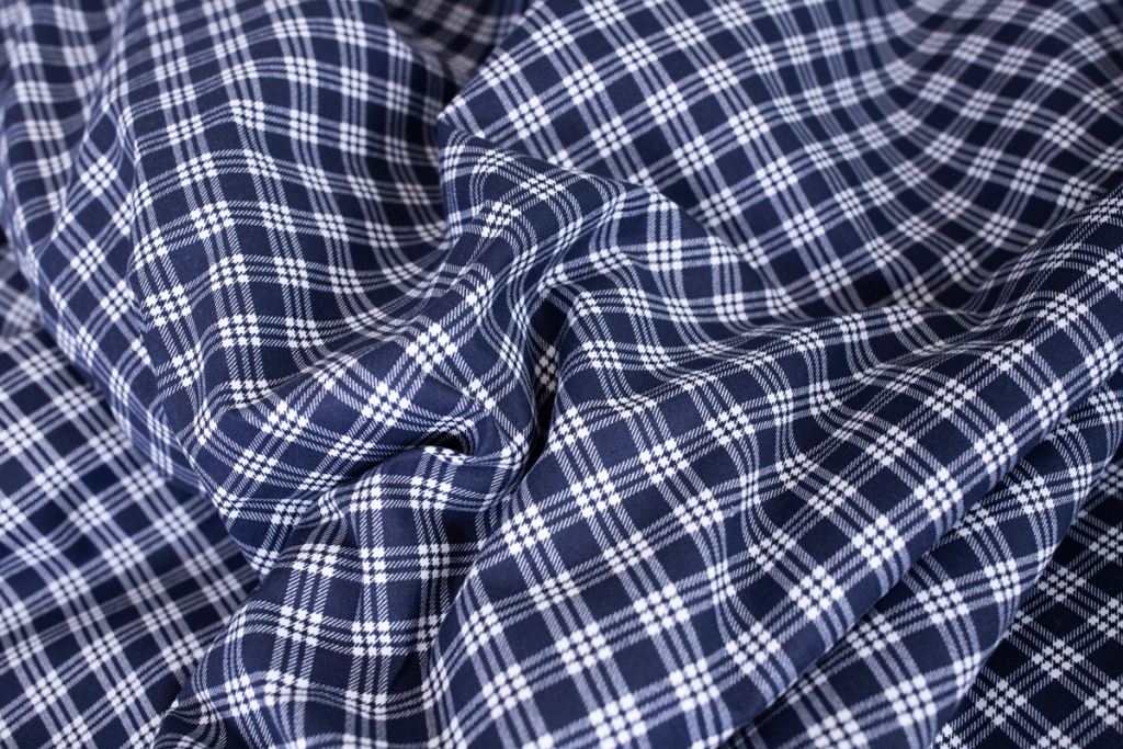 Bavlněné povlečení Kostička modrá POZITIV - 240/220 + 2ks 70/90