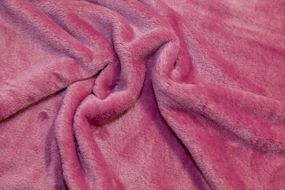 Přehoz na sedací soupravu mikrovlákno SLEEP WELL® - STARORŮŽOVÁ