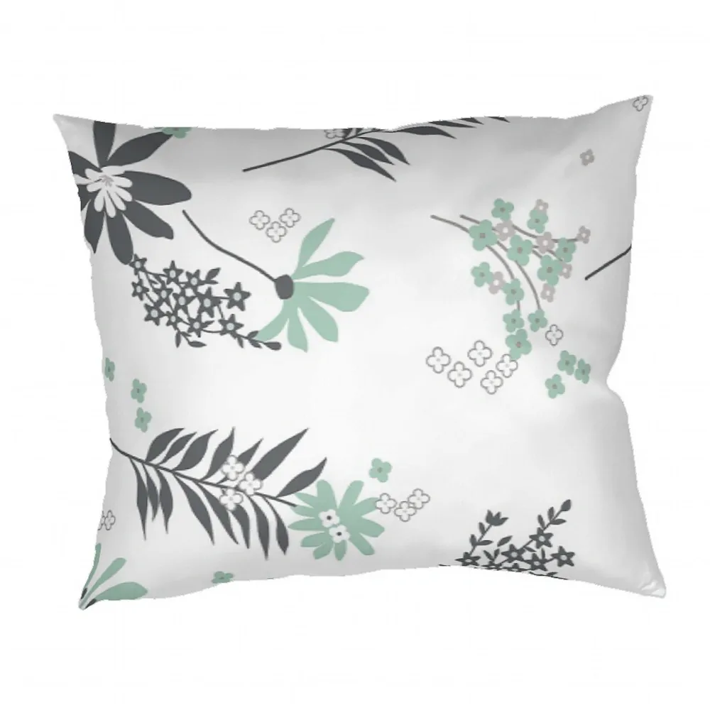 Povlak bavlna Agáta mentolová na bílém - 70/90