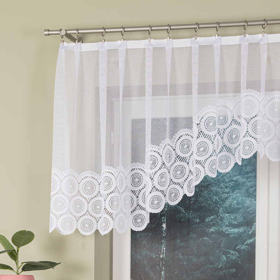 Kusová žakárová záclona Malvína - 80 x 310 cm