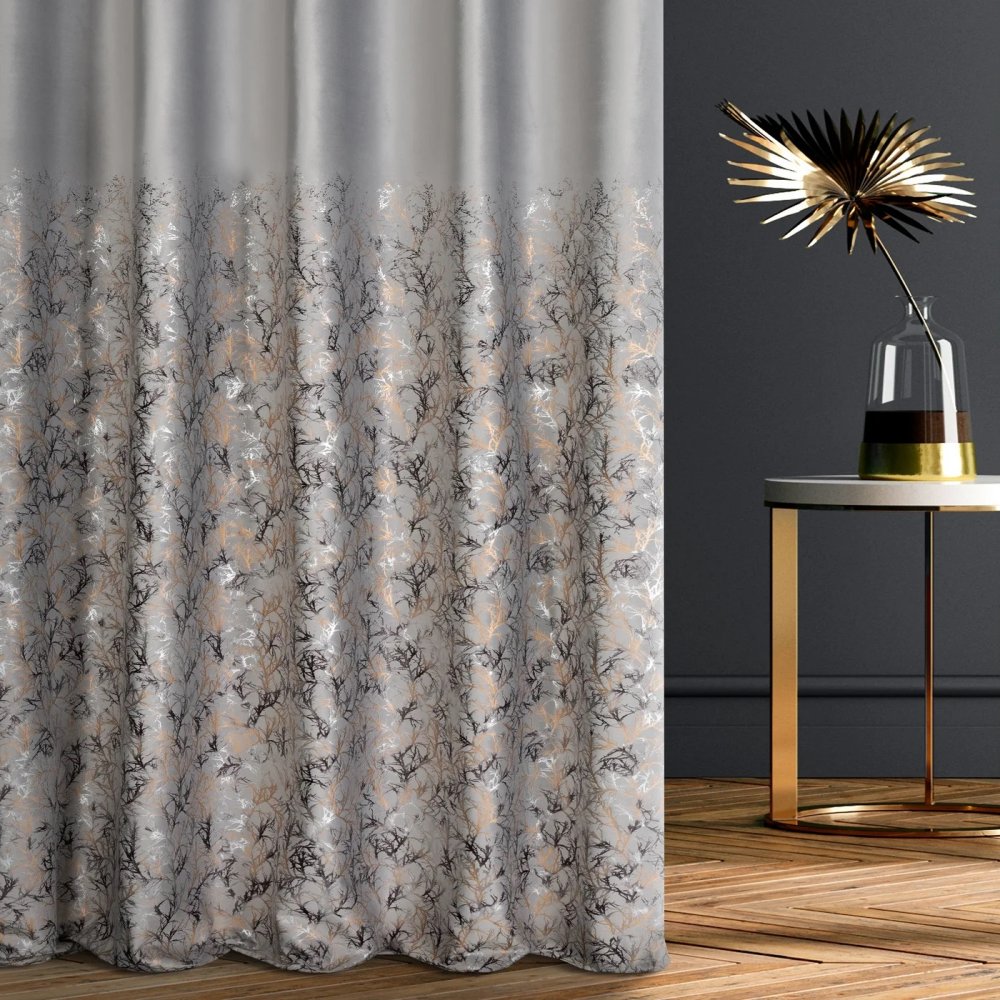 Metráž dekorační Valencie šedá