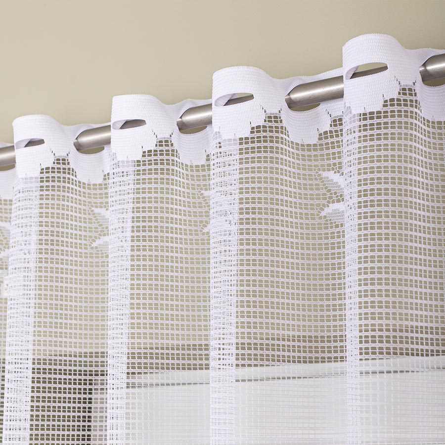 Žakárová kusová záclona SÁRA  - 140x300cm