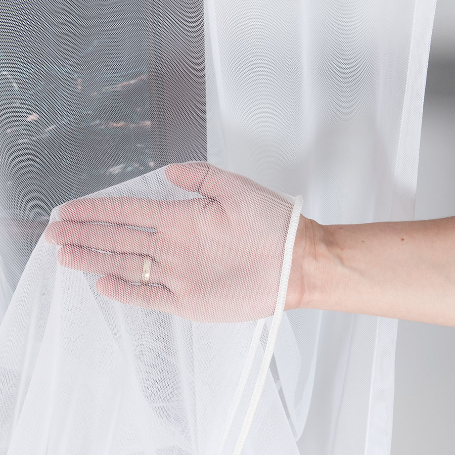 Tylová záclona metráž ARLETA, výška 326 cm