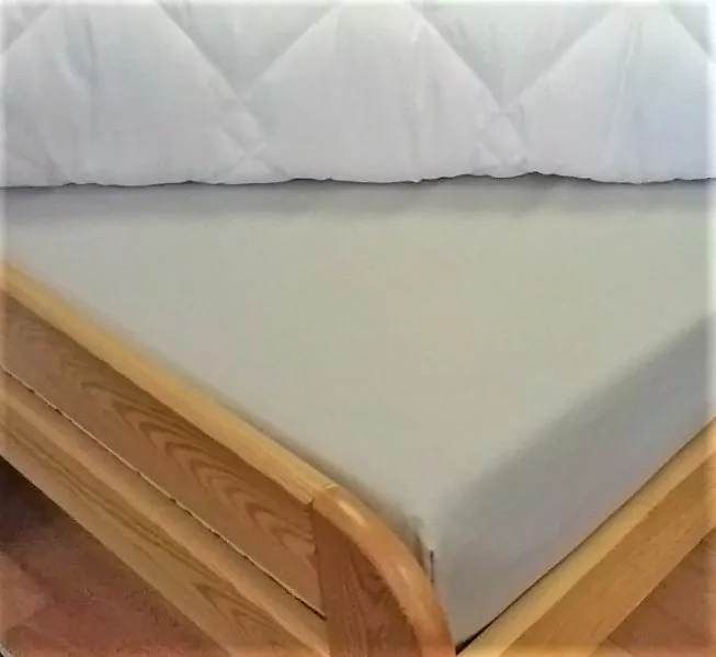 Bavlněná plachta s gumou v tunýlku - 90 x 200 cm