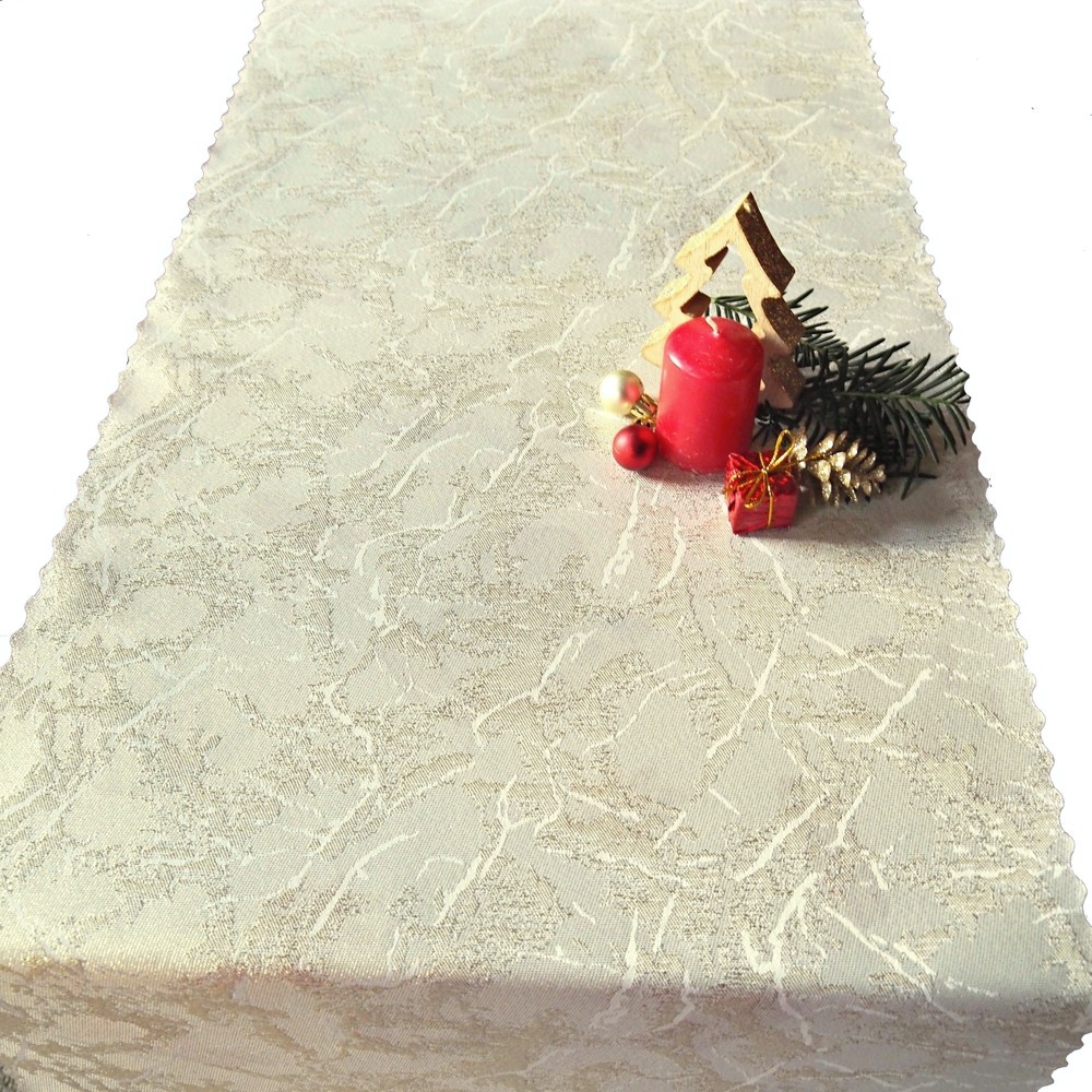 Vánoční běhoun v metráži - Štědrovečerní květy