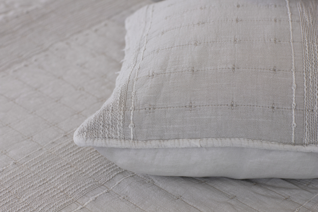 Bavlněný přehoz STONEwashed natural - 140/200 cm