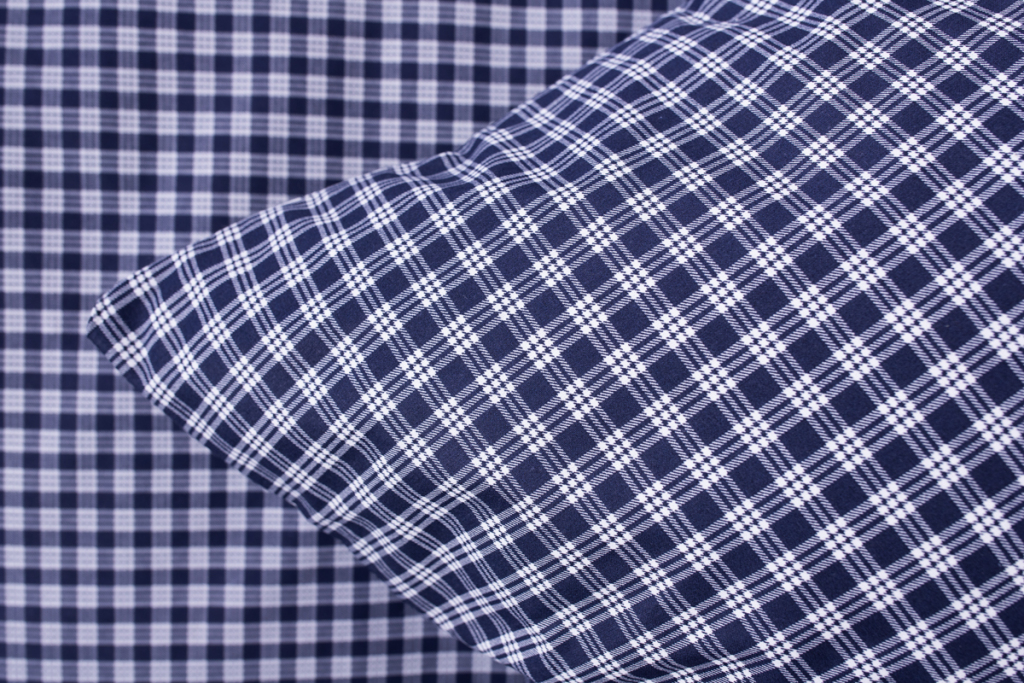 Povlaky bavlna Kostička modrá POZITIV