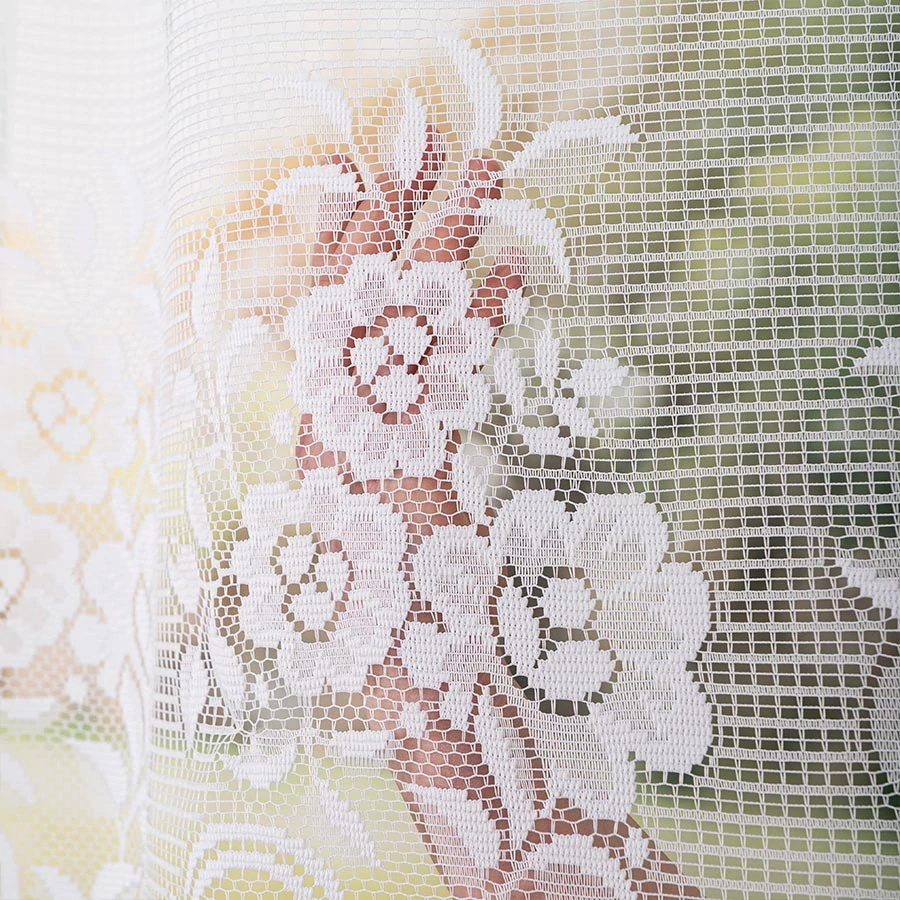 Žakárová záclona metráž SÁRA, výška 120cm