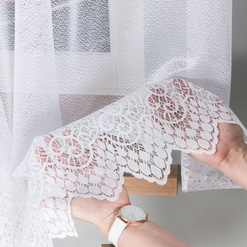 Žakárová záclona metráž JULIE, výška 130 cm