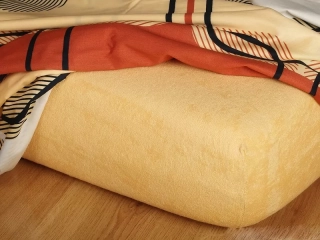 Prostěradla froté - okr - 90/200/20