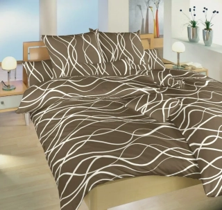 Povlečení bavlna Vlny banánové - 140/220 + 70/90