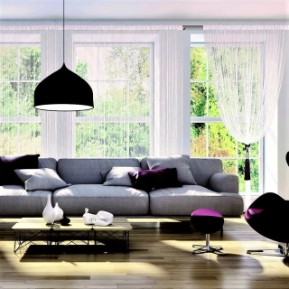 Kusová záclona Provázková - 250 x 290 cm