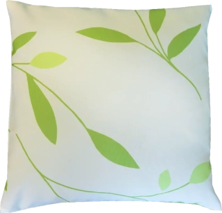 Povlak na polštářek SOFT 28138-103 - lístky zelené 50x50