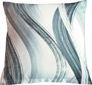 Povlak na polštářek SOFT 391102-112 - Vlny šedé - 50x50