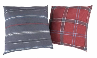 Bavlněné povlaky DELUX CAMPUS šedé - 2ks 40/40