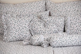 Bavlněný povlak HERBARIUM bílé - 70/50