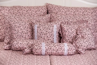 Bavlněný povlak HERBARIUM starorůžové - 40/40