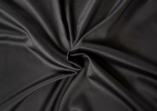 Saténové prostěradlo LUXURY COLLECTION černé - 100/200 cm