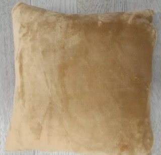 Povlak na polštářek mikroflanel - okr -  40/40