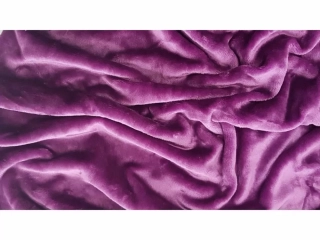 Mikroflanel prostěradlo - tm. fialové - 90/200/25