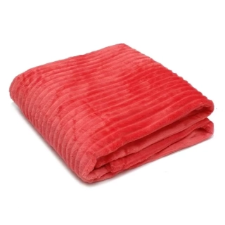 Deka Stripes korálová - 150/200