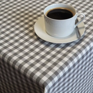 Teflonový ubrus Kanafas - šedý