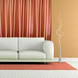 Metráž dekorační látka - Carmila bordó/oranž - SH120/19