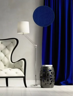 Metráž dekorační látka - Hela modrá