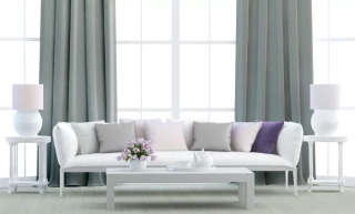 Metráž dekorační látka - Blackout šedá 115