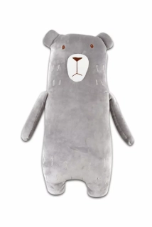 Plyšák - polštářek z mikrospandexu 53cm - MEDVĚD