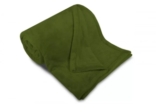 Deka mikroflanel SLEEP WELL 150x200 - khaki