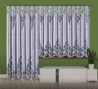 Metráž záclona Barna