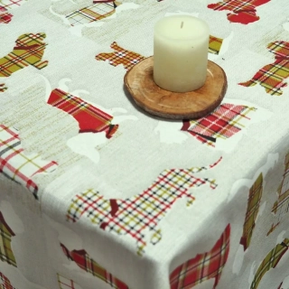 Ubrusy, prostírky Teriér Rojo