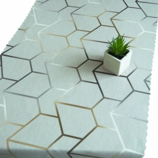 Ubrusové šály SOFT 401141-103 diamanty bílá