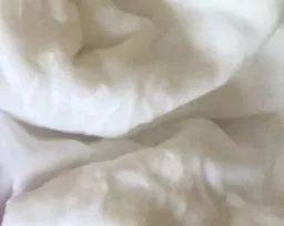 Prostěradlo mikroflanel do postýlky BÍLÉ - 60x120 cm