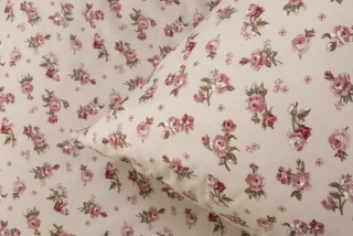 Metráž krep Manon růže