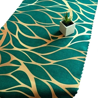 Ubrusové šály Soft 390358-104 - zelenozlatá