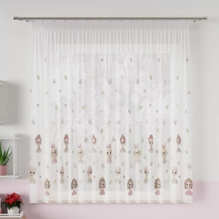 Dětský voál Princezničky - výška 157cm