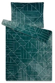 Povlečení mikroflanel kolekce 2023 VEČER DOMA - 70x90 + 140x200 cm