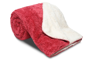 Deka OVEČKA®  150/200 cm - STARORŮŽOVÁ